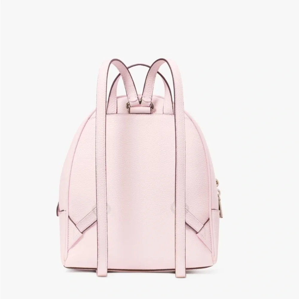 Kate Spade Hudson Pebbled leather Pink Backpack NWT - Picture 5 of 5
